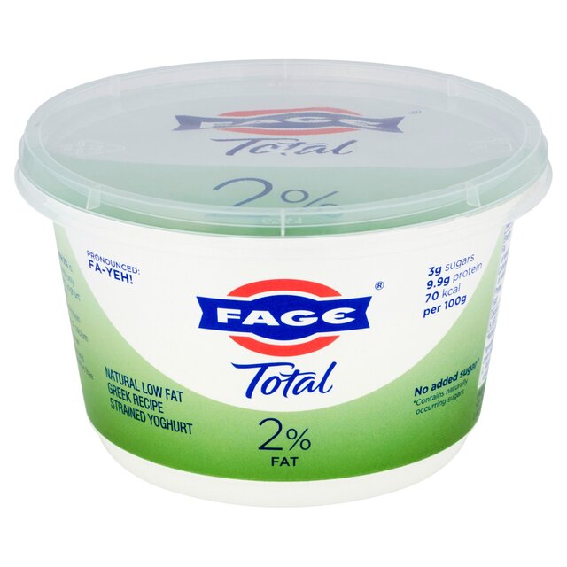 Fage Total 2% Fat Natural Low Fat Greek Recipe Strained Yoghurt thumbnail 2
