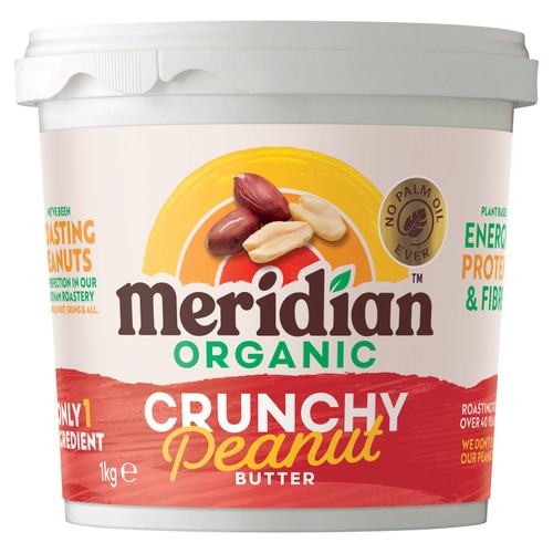 Meridian Organic Crunchy Peanut Butter 100% Nuts