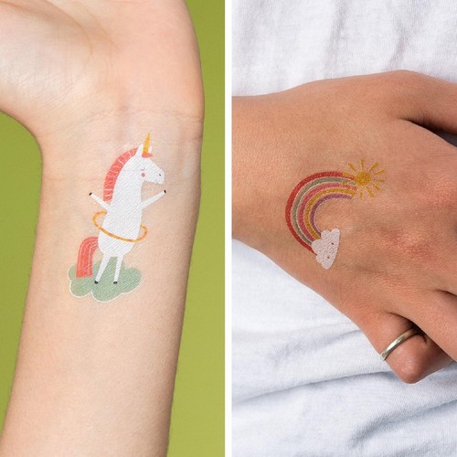 Magical Unicorn Temporary Tattoos  thumbnail 3