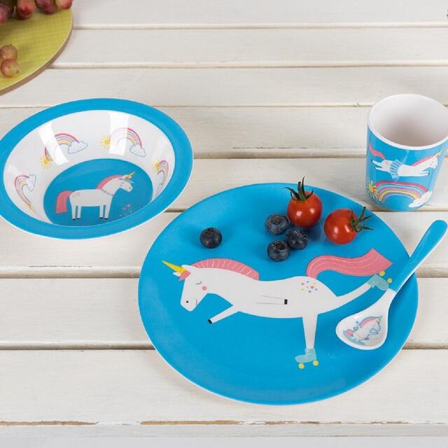 REX London Unicorn Melamine Plate thumbnail 3