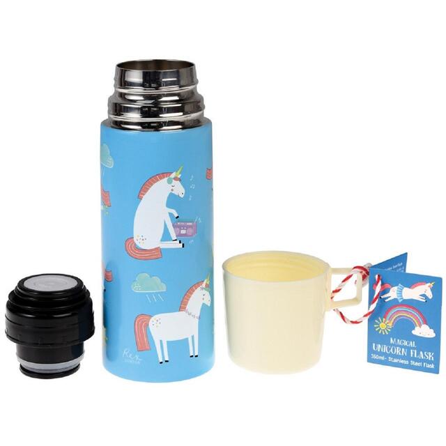 Rex London Unicorn Flask and Cup 350ml thumbnail 2