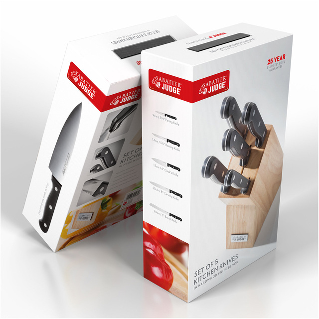 Judge Sabatier Knife Block 5 Piece Set thumbnail 4