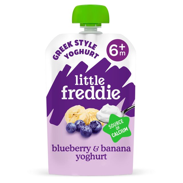 Little Freddie Blueberry & Banana with Greek Yoghurt Organic Pouch, 6 mths+ thumbnail 9