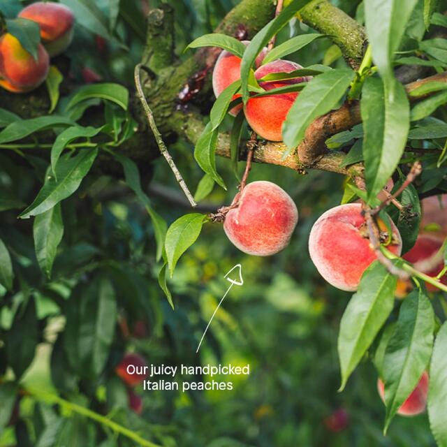 Little Freddie Peaches & Raspberries Pouch, 6 mths+ thumbnail 3