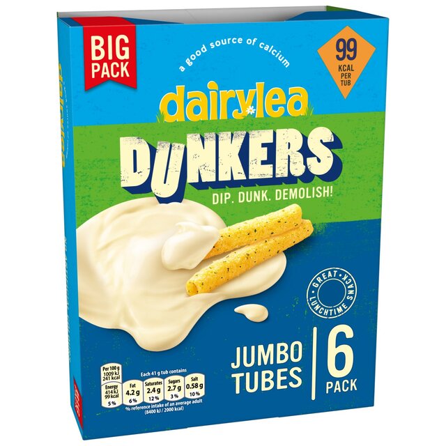 Dairylea Dunkers Jumbo Tubes Cheese Snacks thumbnail 3