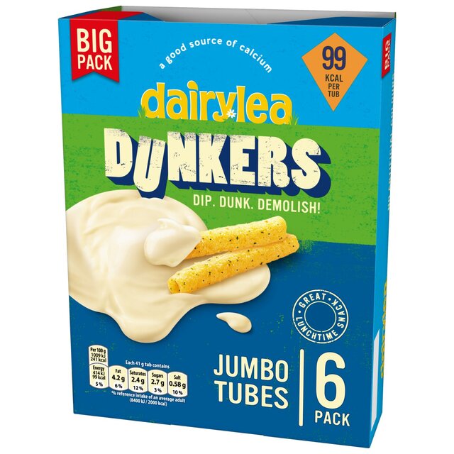 Dairylea Dunkers Jumbo Tubes Cheese Snacks thumbnail 4
