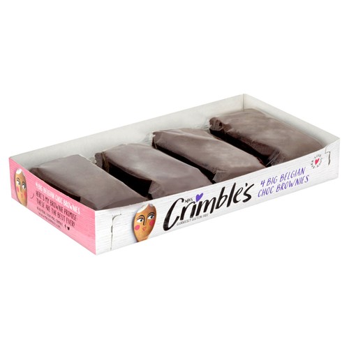 Mrs Crimble's Gluten Free Belgian Choc Brownies thumbnail 4