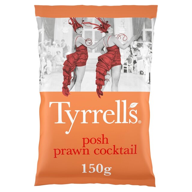 Tyrrells Posh Prawn Cocktail Sharing Crisps