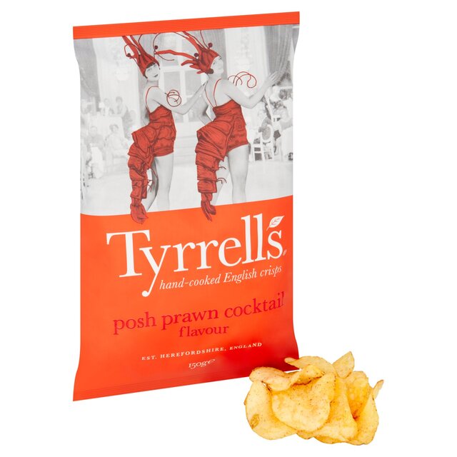 Tyrrells Posh Prawn Cocktail Sharing Crisps thumbnail 2
