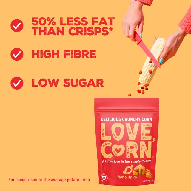 LOVE CORN Habanero Crunchy Corn thumbnail 2