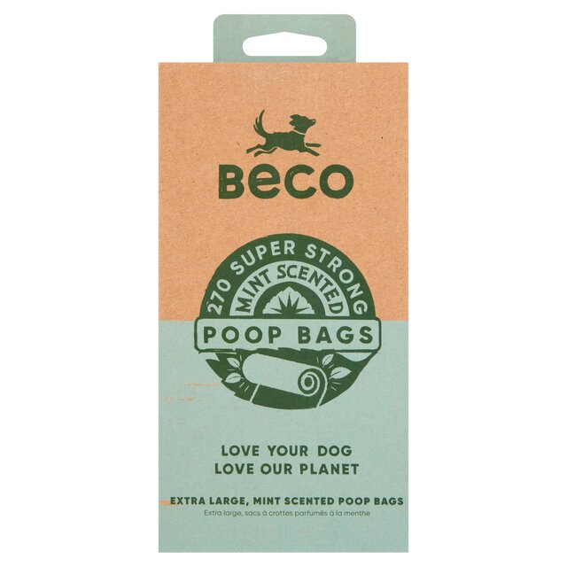Beco Dog Poop Bags, Mint Scented thumbnail 2
