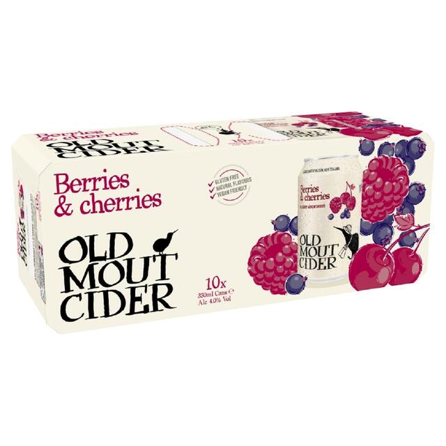Old Mout Berries & Cherries Cider Cans thumbnail 2