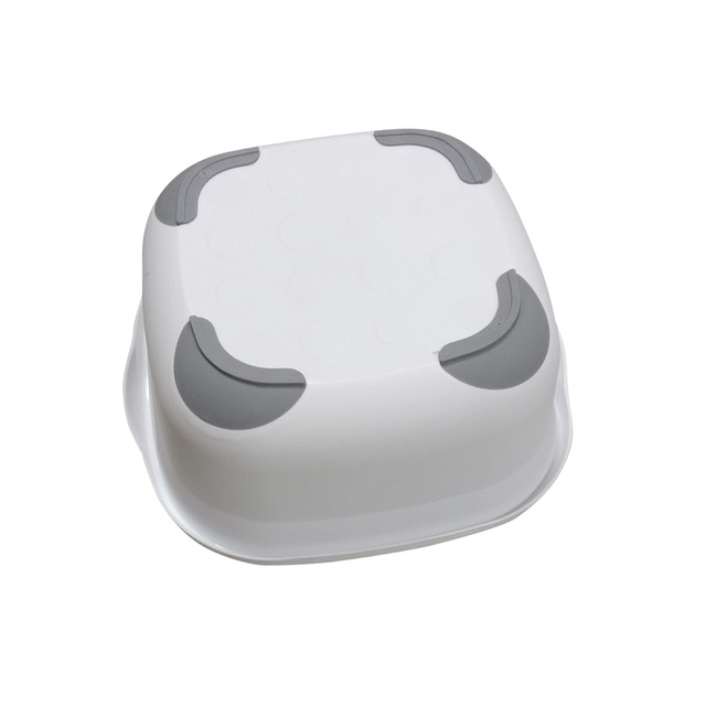 Addis Premium Soft Touch Washing Up Bowl, White / Grey thumbnail 2