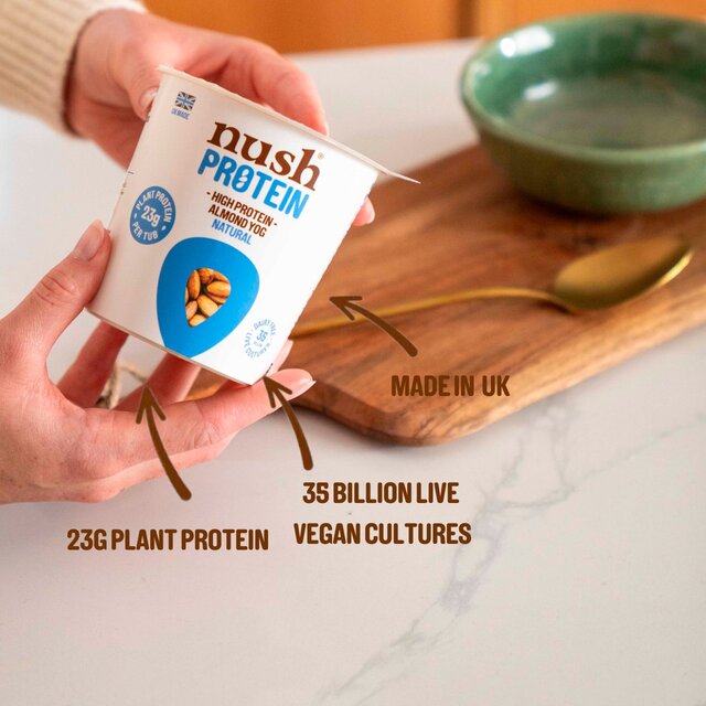 Nush Protein Natural Almond Milk Yog thumbnail 3