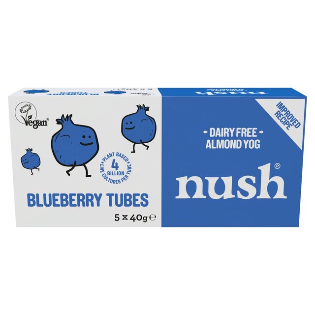 Nush Kids Blueberry Almond Milk Tubes