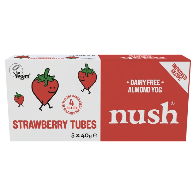 Nush Kids Strawberry Almond Tubes
