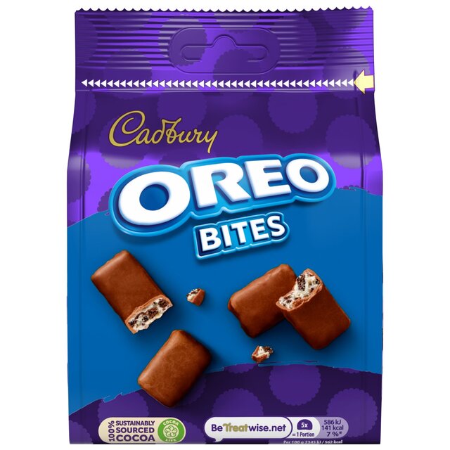 Cadbury Dairy Milk Oreo Bites Chocolate Bag