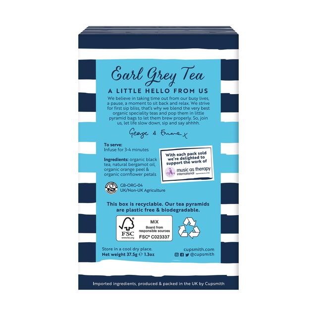 Cupsmith Organic Lady May's Earl Grey thumbnail 2