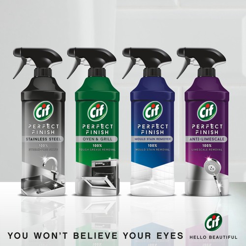 Cif Perfect Finish Specialist Cleaner Spray Limescale  thumbnail 6