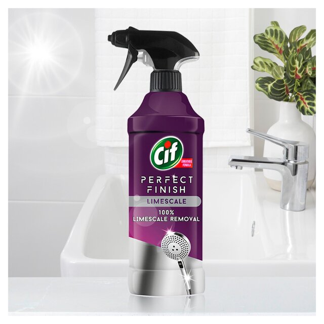 Cif Perfect Finish Specialist Cleaner Spray Limescale thumbnail 4