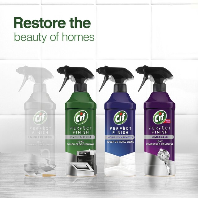 Cif Perfect Finish Specialist Cleaner Spray Mould Stain Remover thumbnail 5