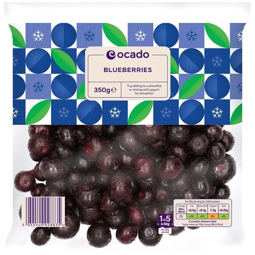Ocado Frozen Blueberries thumbnail 2
