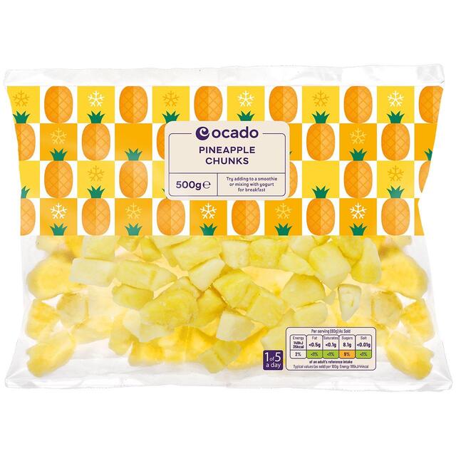 Ocado Frozen Pineapple Chunks thumbnail 2