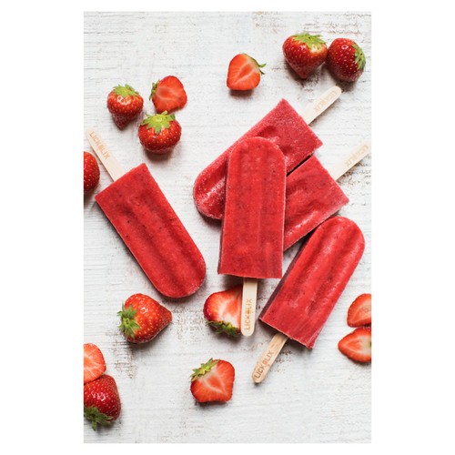 Lickalix & Mr Men Organic Super Strawberry Ice Lollies thumbnail 2
