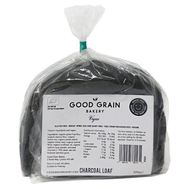 Good Grain Bakery Activated Charcoal Loaf