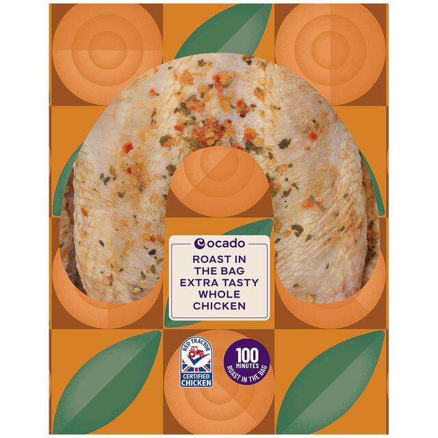 Ocado Roast in the Bag Extra Tasty Whole Chicken