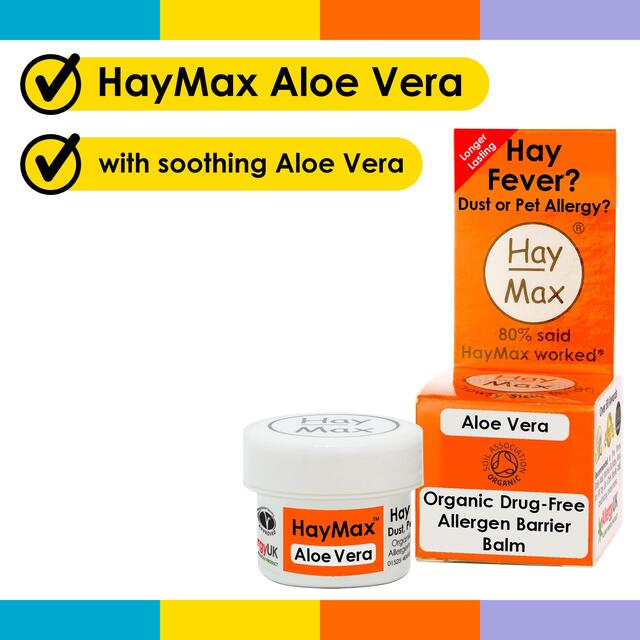HayMax Aloe Vera Organic Allergy Barrier Balm thumbnail 4