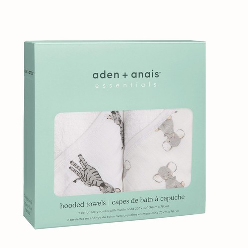 Aden + Anais Safari Babes Hooded Towel