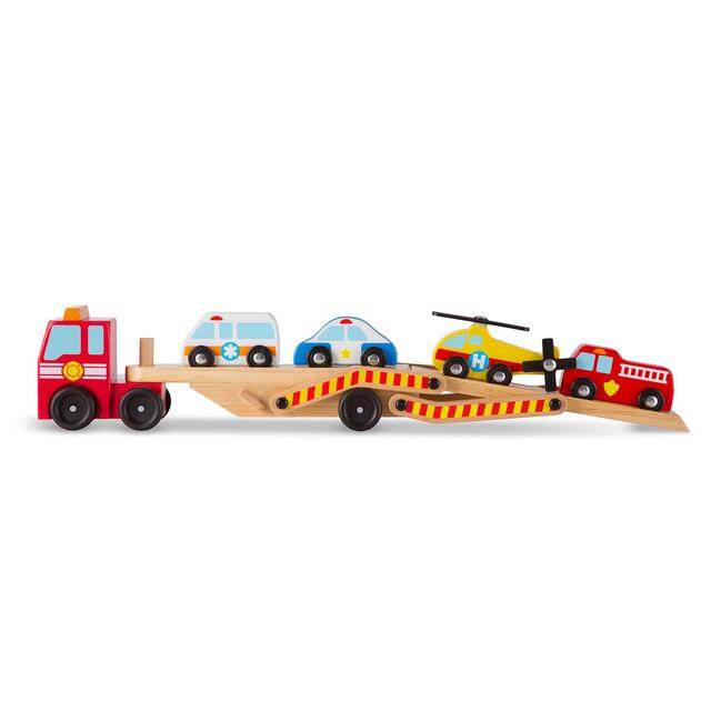 Melissa & Doug Emergency Vehicle Carrier thumbnail 2