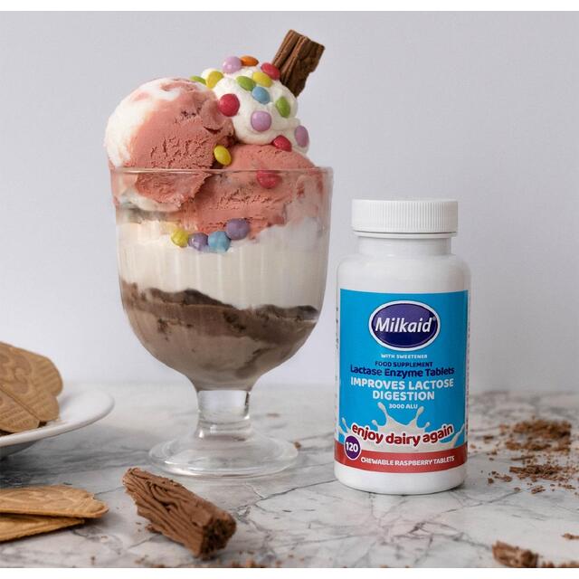 Milkaid Lactase Digestion Tablets thumbnail 2
