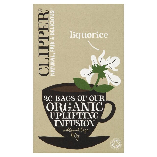 Clipper Organic Liquorice Teabags thumbnail 2