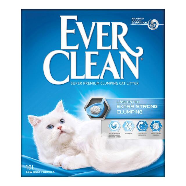 Ever Clean Extra Strong Unscented Clumping Cat Litter