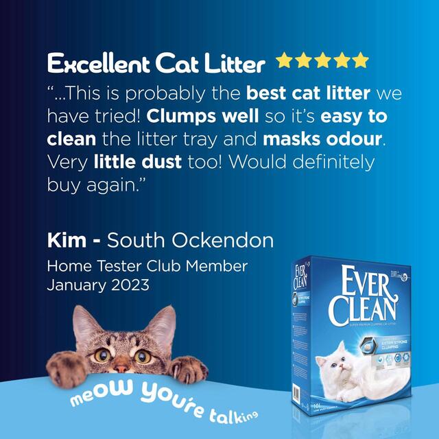 Ever Clean Extra Strong Unscented Clumping Cat Litter thumbnail 5