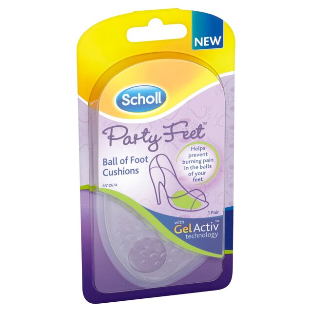 Scholl Party Feet Ball of Foot Cushions thumbnail 2