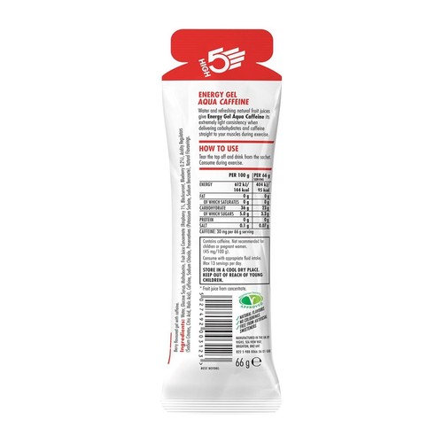 HIGH5 Energy Gel Aqua Berry thumbnail 2