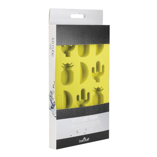 BarCraft Silicone Tropical Shape Ice Cube Tray thumbnail 2