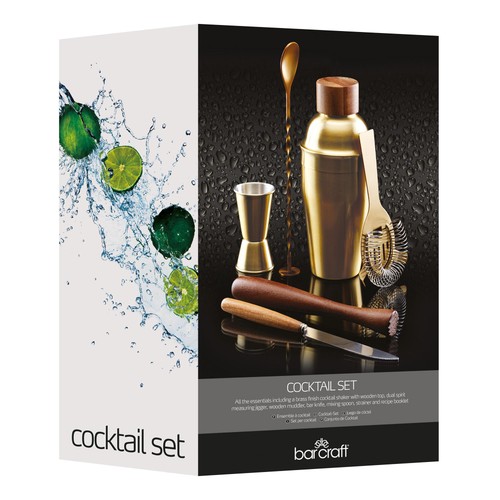 BarCraft Six Piece Cocktail Set thumbnail 2