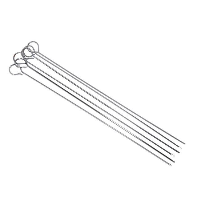 KitchenCraft Stainless Steel Flat Sided Skewers 30cm thumbnail 3