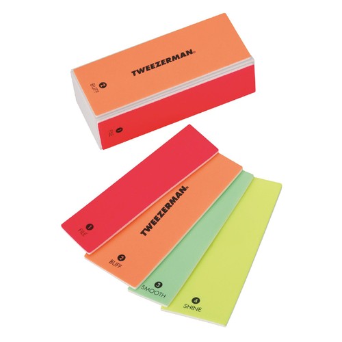 Tweezerman Neon Hot File, Buff, Smooth & Shine Nail Buffer thumbnail 3
