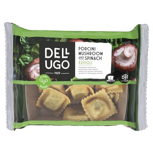 Dell' Ugo Porcini Mushroom & Spinach Ravioli