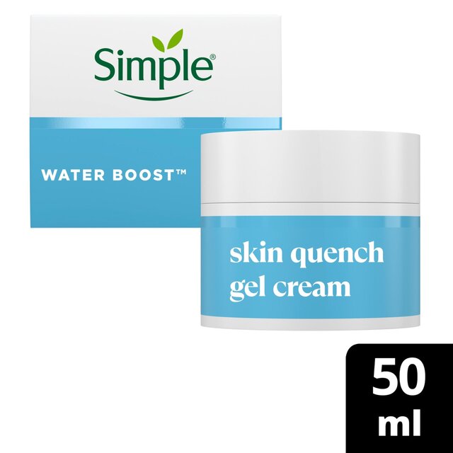 Simple Water Boost Skin Quench Gel Cream Moisturiser