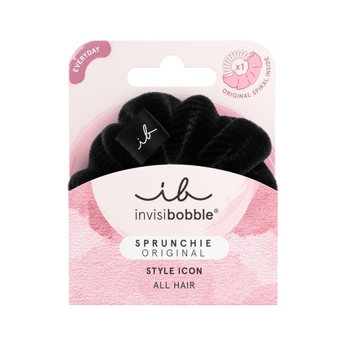 Invisibobble SPRUNCHIE Spiral Scrunchie - True Black