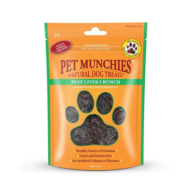Pet Munchies Beef Liver Crunch Dog Treat