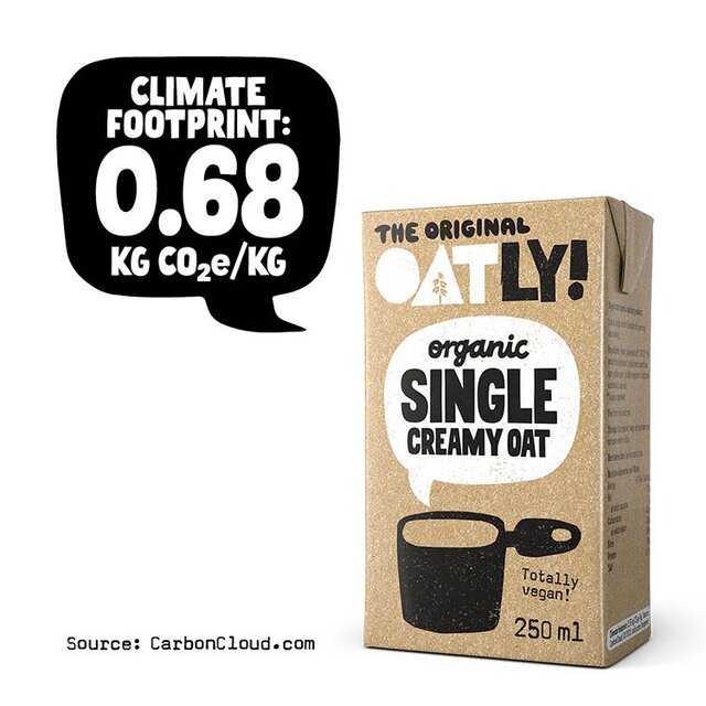 Oatly Healthy Organic Oat Cream Alternative thumbnail 2