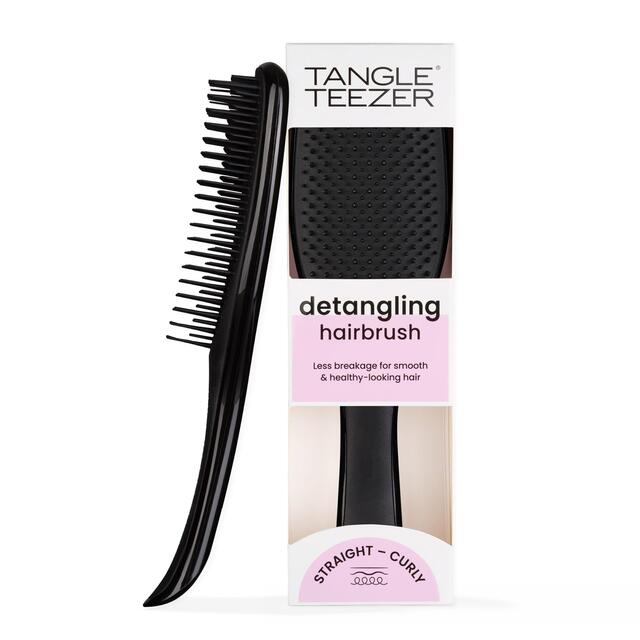 Tangle Teezer The Wet Detangler Hairbrush, Liquorice Black
