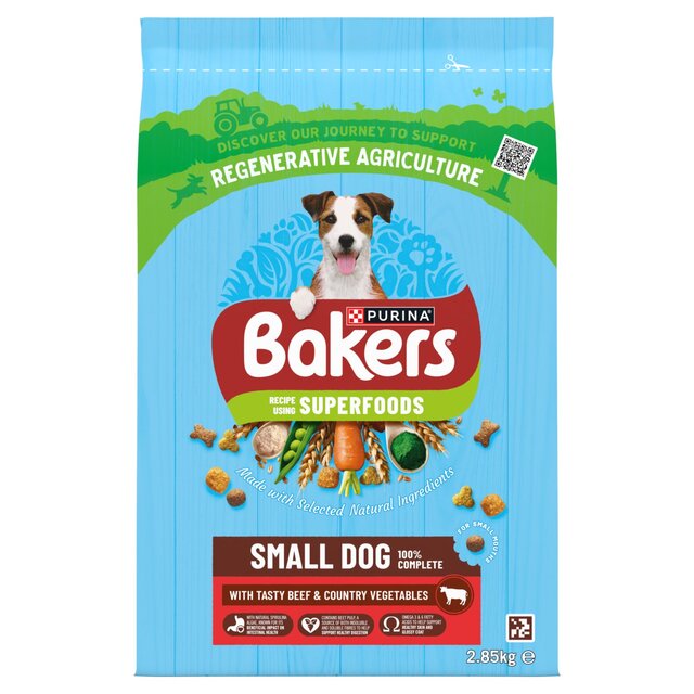 Bakers Small Dog Beef Dry Dog Food thumbnail 2